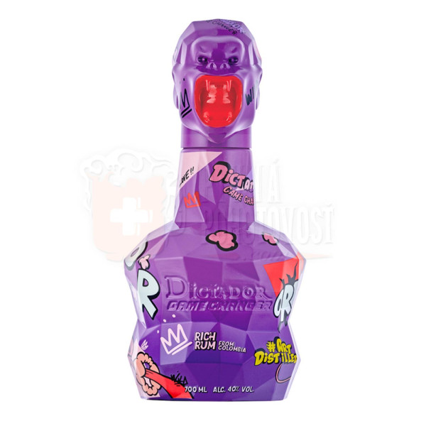 Dictador Game Changer Violet 40 %, 0,7 l